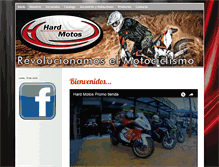 Tablet Screenshot of hardmotos.com